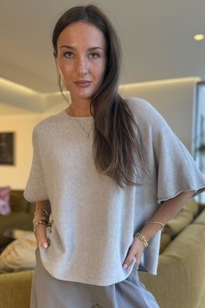 Conrad Layer Knit Smoke